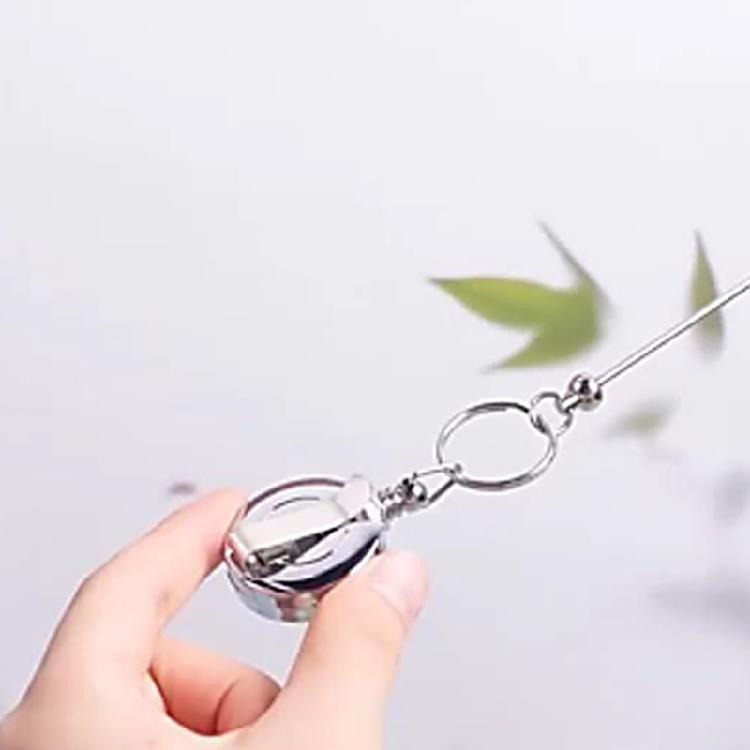 Funny ID Badge Holders with Alligator Clip for Nurse Teacher Office Holiday, Retractable Glitter Badge Holders Clip