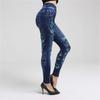 Butt-Lifting Super Elastic Butterfly Leggings - Denim Look