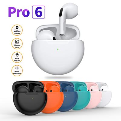 Tws Wireless  Earphones For Iphone Sports Earphones With Microphone Bass Air Pro 6