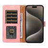 For iPhone 14 Pro Max Case RFID Blocking Wallet Stand Leather Flip Phone Cover with Slim Strap