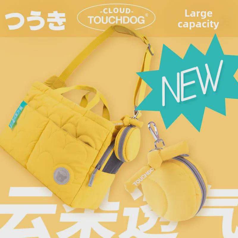 Touchdog Large Pet Backpack for Cats and Dogs - Portable Carrier for Outings