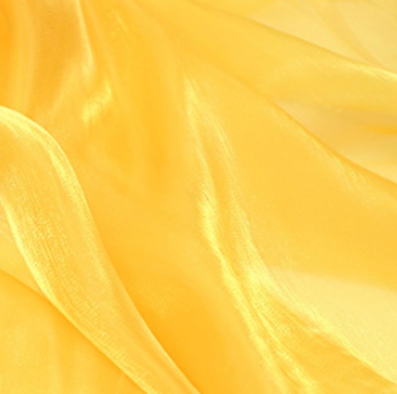 Korean Silk Organza Flash Yarn for Decorative Scarf, Hanfu, Cheongsam, Wedding Handicrafts