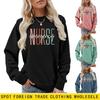 European Fashion Printed Long-Sleeve Pullover Sweatshirt: Comfortable, Versatile Autumn Top for Women