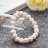 8mm Fashion Women Pearl Bracelet Charm Chain Natural Freshwater Pearl Beads Bracelet For Women Jewelry Gift Pulseras Mujer Moda