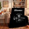 Supernatural Custom Flannel Blankets Soft Warm Cozy Throws for Home Decor Holiday Gifts