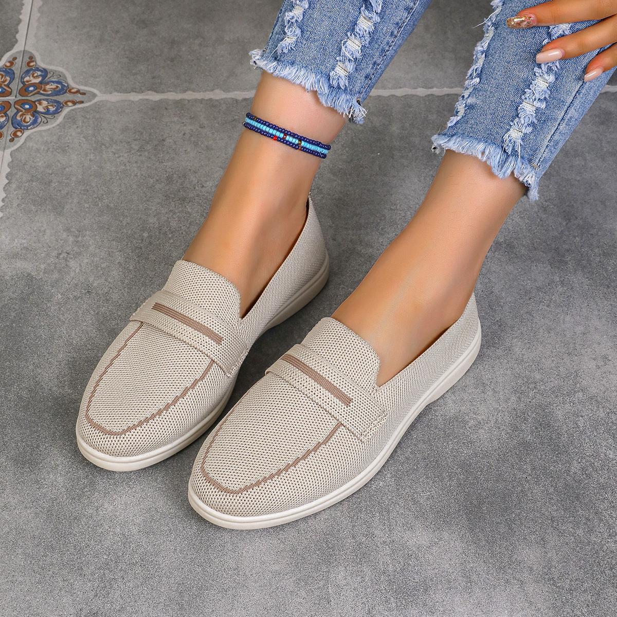 

Новые модные женские черные лоферы, брендовые повседневные туфли на плоской подошве, кожаные кашемировые туфли, женские прогулочные нескользящие туфли Chaussure Femme 36 хаки