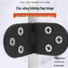 Semicircular Stainless Steel Concealed Folding Door Hinge, Alloy 180° Round Table Top Hinge