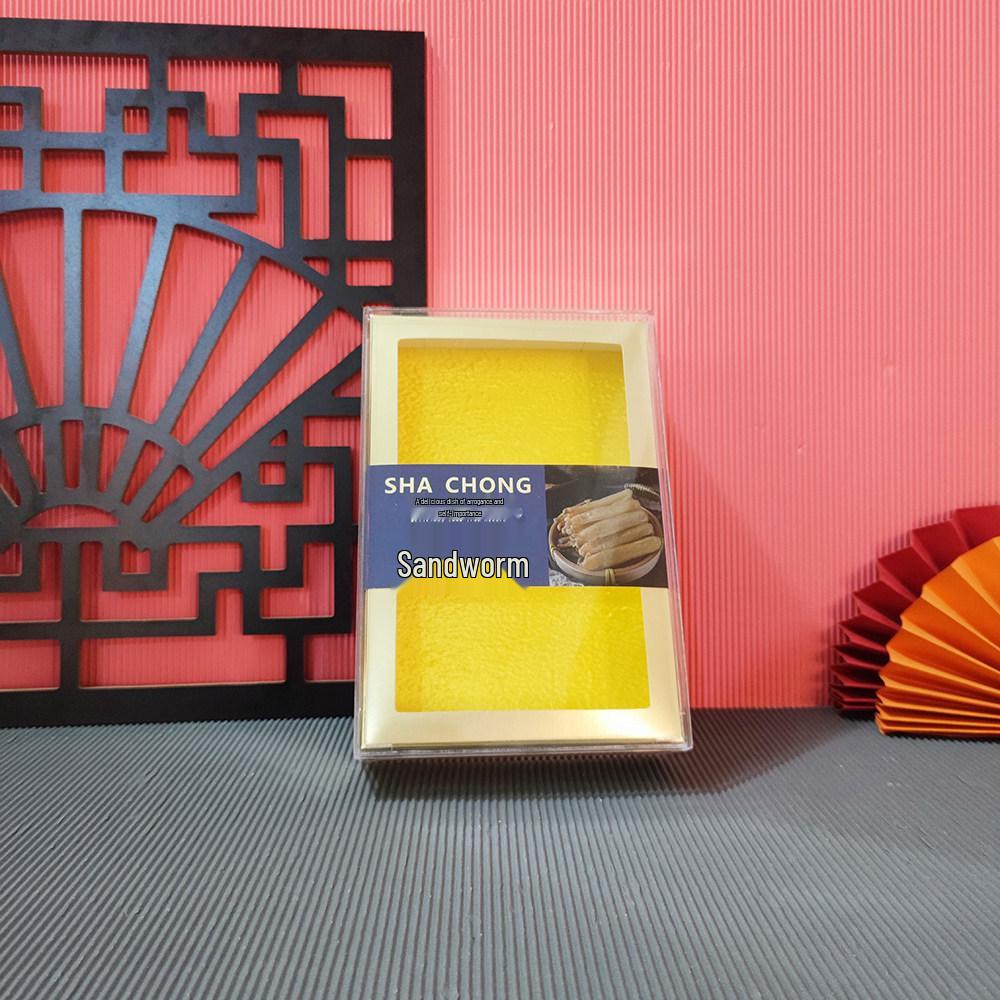 

Transparent Acrylic Sandworm Gift Box - Elegant, Versatile, and Empty for Any Occasion Approx. 100g - 1 piece