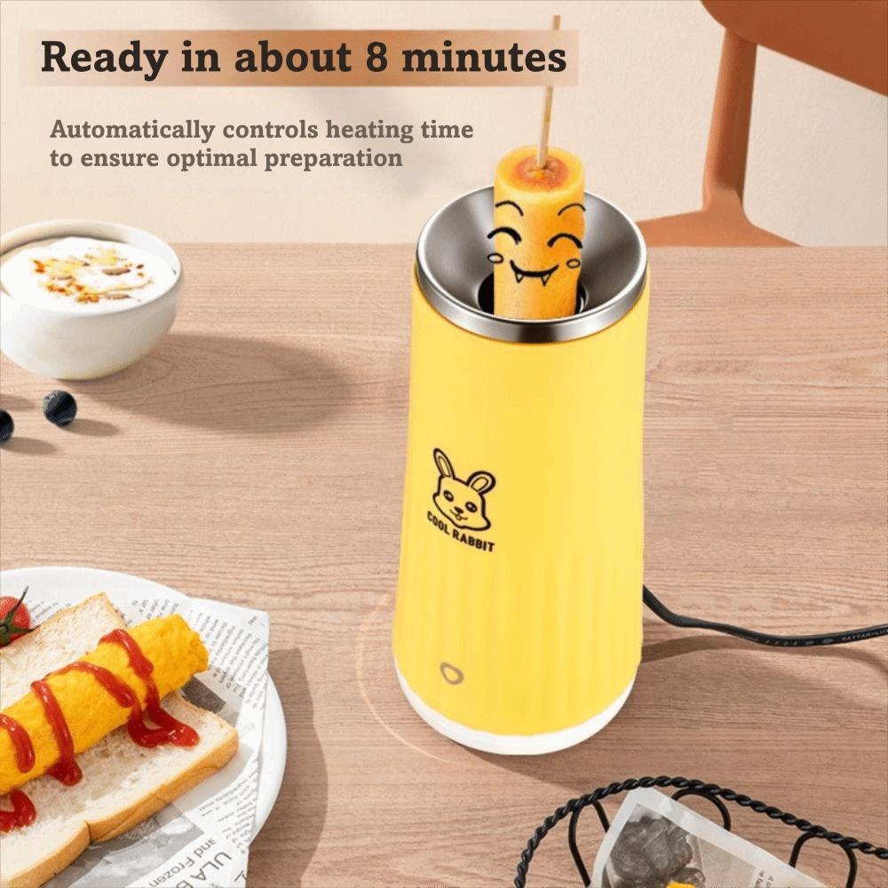 Multifunctional Egg Sausage Cooker Automatic Egg Cooking Machine Morning Meal