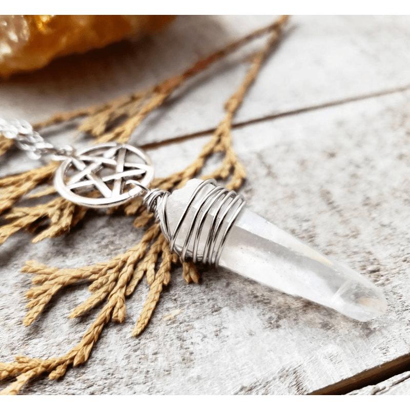 New Products Are Popular Pentagram Necklace Witch Pendant Necklace