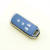 Gold Edge TPU Shell Fob Car 2/4 Buttons Remote Key Case Cover For Honda N-WGN N-VAN Custom Wgn N-BOX N-ONE Holder Accessories