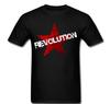 Revolution Star Anarchy Anarchist Anti-capitolism Protest Tee T-shirt