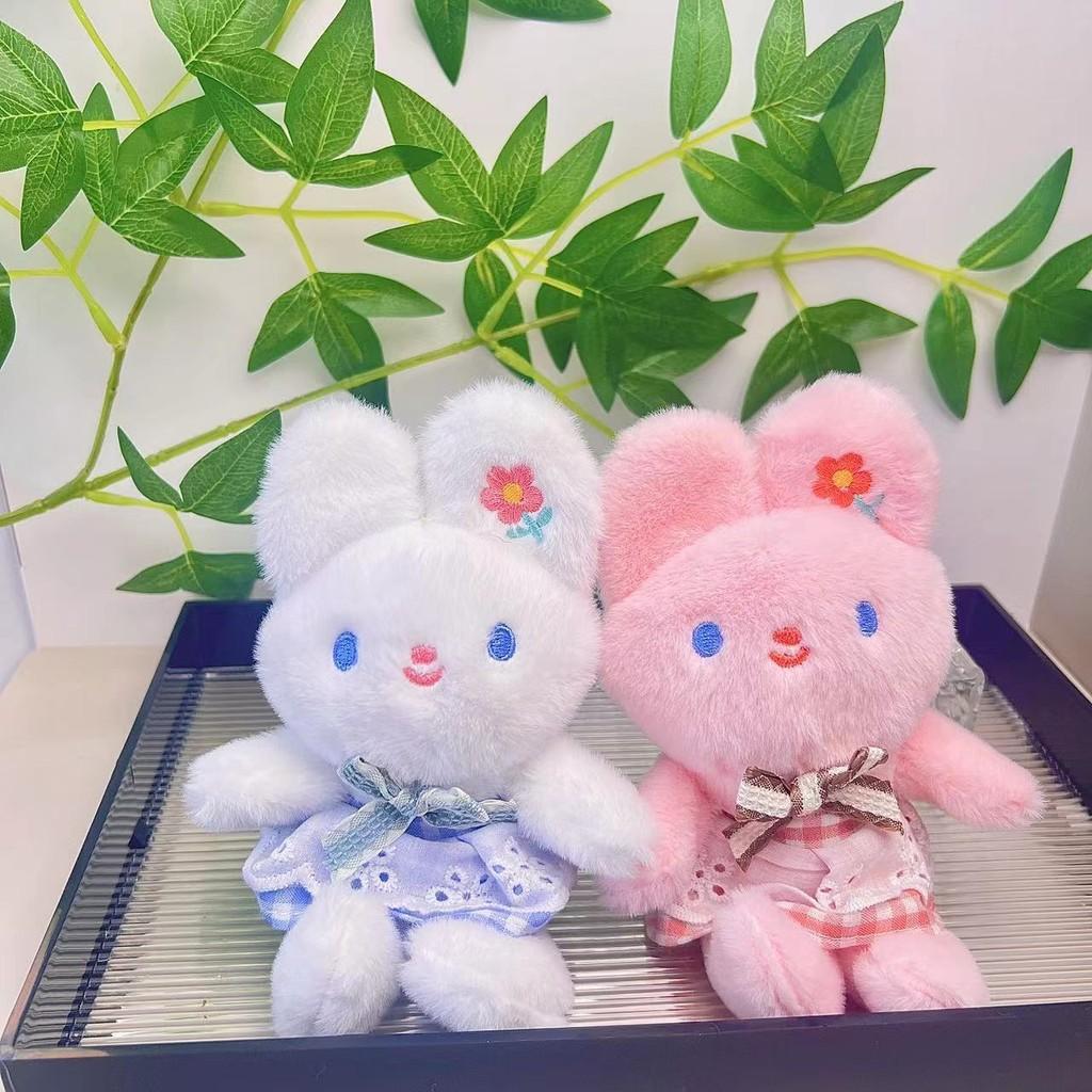 Charming Rabbit Plush Keychain Lovely Bunny Bag Pendant Cute Soft Toy For Ages All