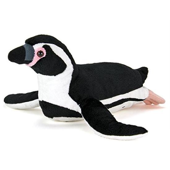 Carolata Humboldt Penguin Plush Toy (Swimming ParentGentle Touch) Realistic Penguin Animal Toy Doll Gift Present Birthday (Checked Twice)  Christmas