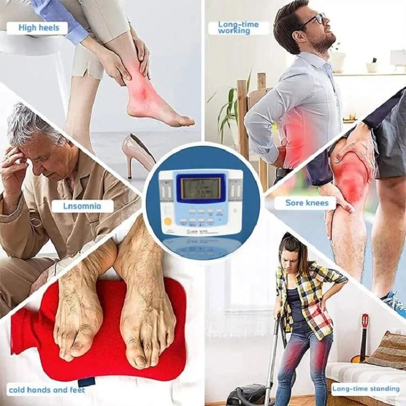 Intelligent Electromagnetic Pulse System with TENS EMS Ultrasonic Technology Portable Wellness Device for Shoulder Knee Support