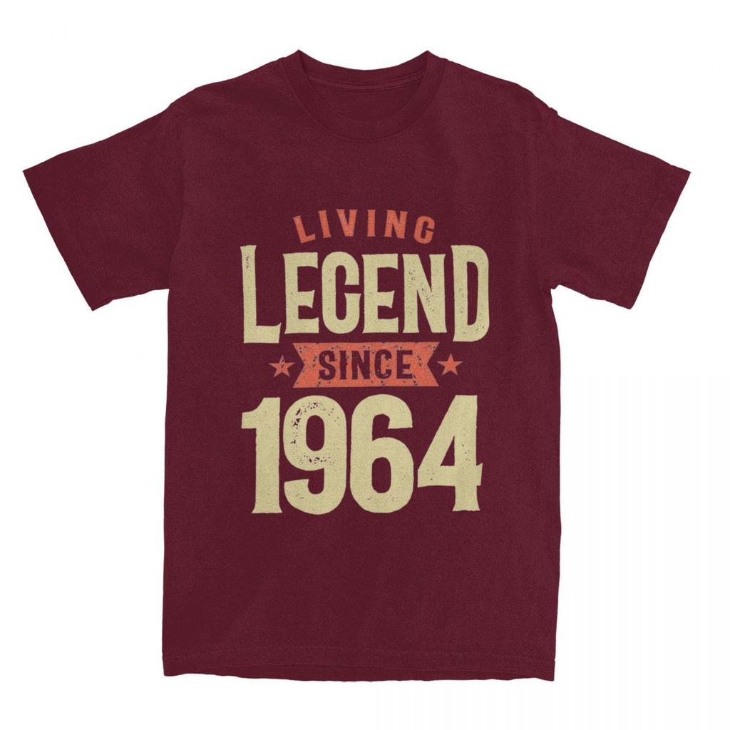 Seit 1964 60. Geburtstag T-Shirt Merchandise für Männer Frauen Baumwolle Geschenk für 60 Jahre alt T-Shirt Kurzarm Tops