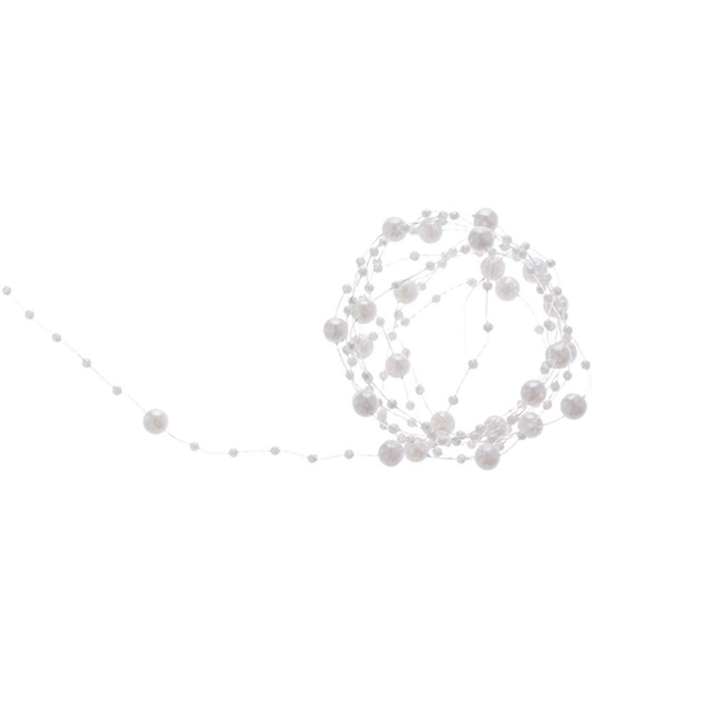 Kunstig Perle Perler String Multipurpose Beads Kjede Bryllupsfest dekorasjon