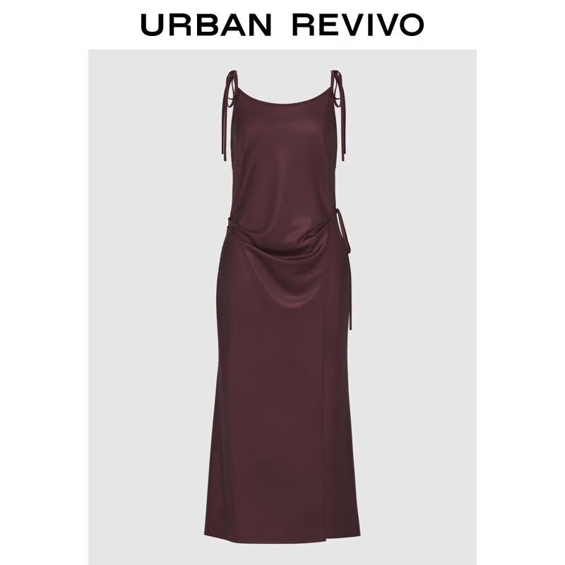 

Женское плиссированное длинное платье-сарафан UR L