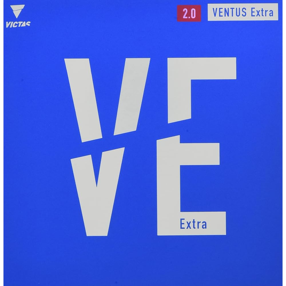 Victas Ventus Extra Table Tennis Rubber High Energy Tension Red 2.0 mm 200030