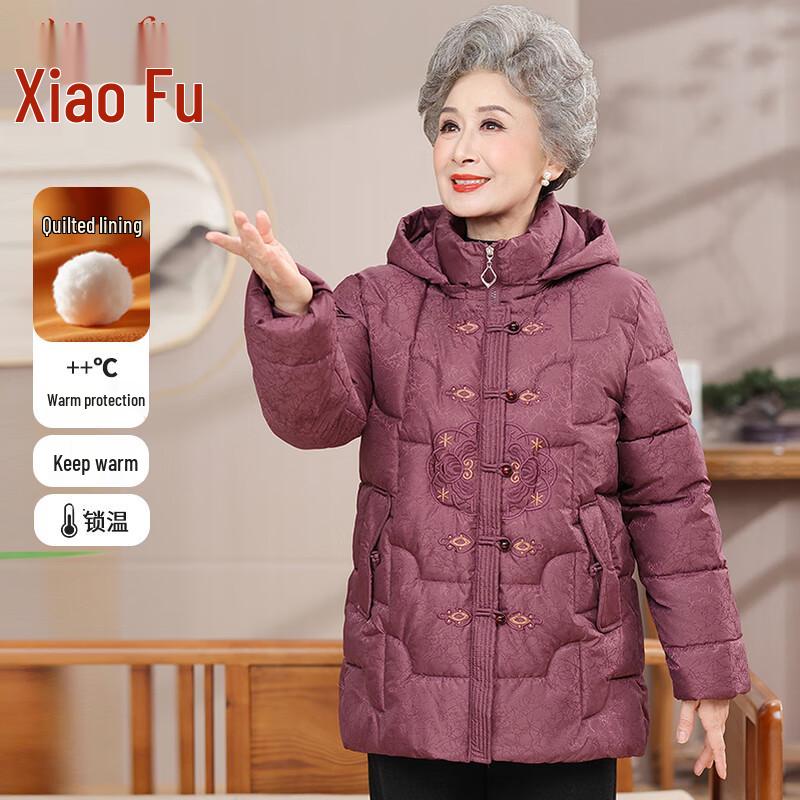 

Женская зимняя хлопковая куртка с капюшоном и плюшевой подкладкой 3XL