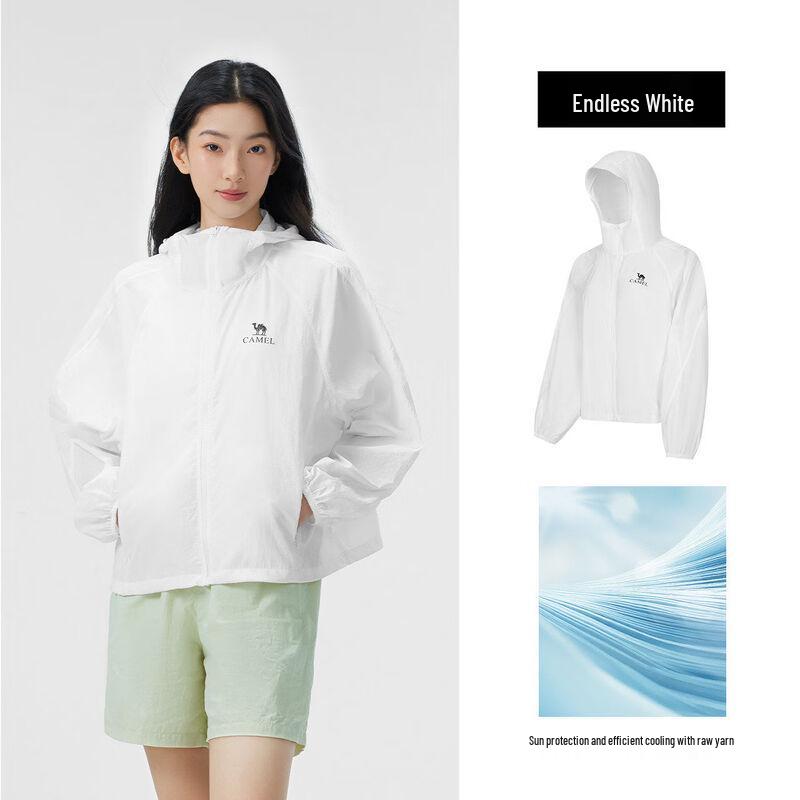 CAMEL Unisex UPF300+ Cooling Sun Protection Jacket L