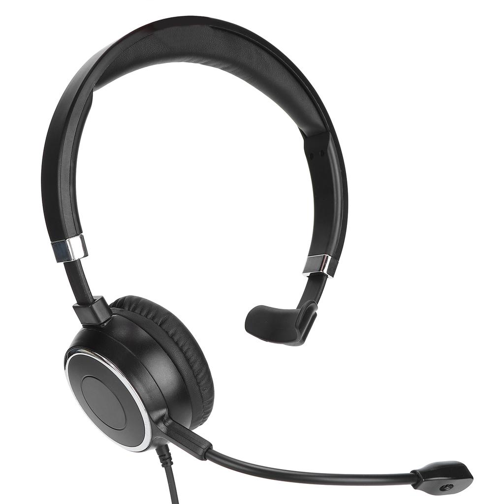 Căști telefonice USB cu o singură ureche, cu microfon și control o