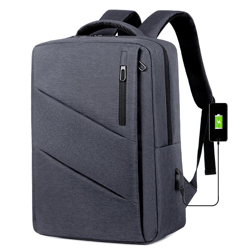 TS JYL laptop bag,2024 Laptop Backpack USB Charging Student 15 16 Inch Bag