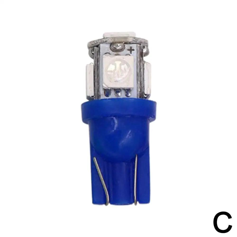1PCS T10 5W5 W5W LED Bulb 5050 5SMD 12V Car Reading Interior Side Motorcycle light Plate Light Wedge Dome License Trunk Lam P2G6