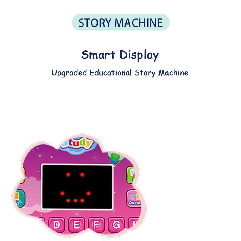 Multifunktionale Englisch sprechende Lernmaschine mit Bildschirm, Großes Lernspielzeug für Säuglinge, Kleinkinder, Babys
