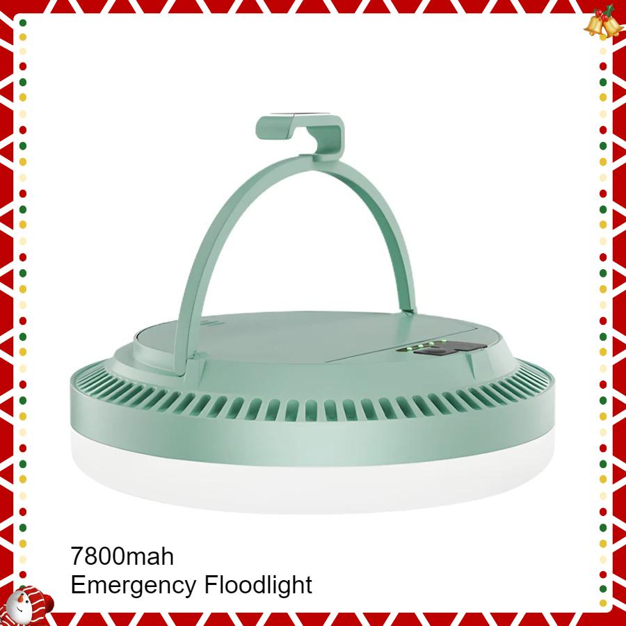 7800mah Emergency Light, Rechargeable LED Camping Lantern with Magnetic Hook & Type-C Power Bank for Home and Outdoor Crisis