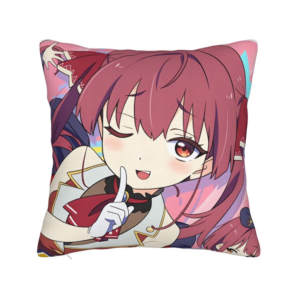 Hot Girl Kawaii Sakura Miko Pillow Case Comfy Pillow Cover For Couch Sofa Bedroom Kawaii Pillowcases
