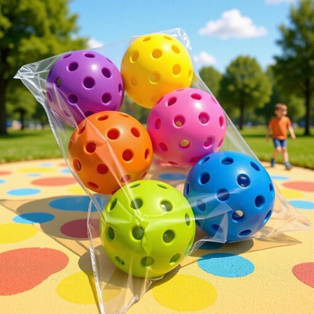 40 Holes Pickleball Balls Lightweight Pickleballs Sport Tools Paddle Ball Outdoor