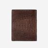 Daks Brown Crocodile Leather Wallet Dbwa6e717w3