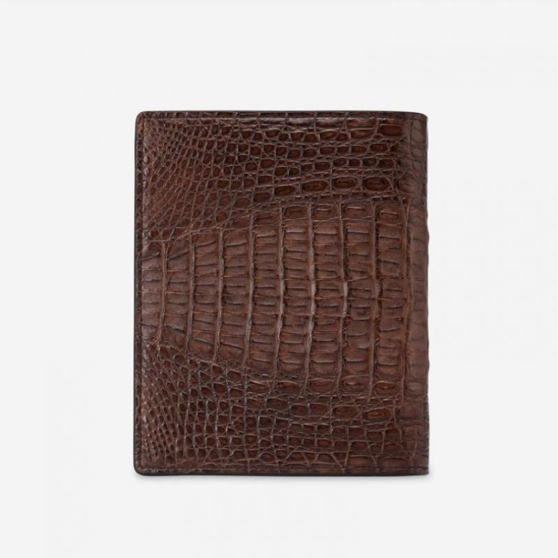Daks Brown Crocodile Leather Wallet Dbwa6e717w3
