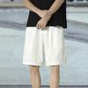 Men Summer Shorts Quick Dry Breathable Elastic Waist Pocket Drawstring Sports Thin
