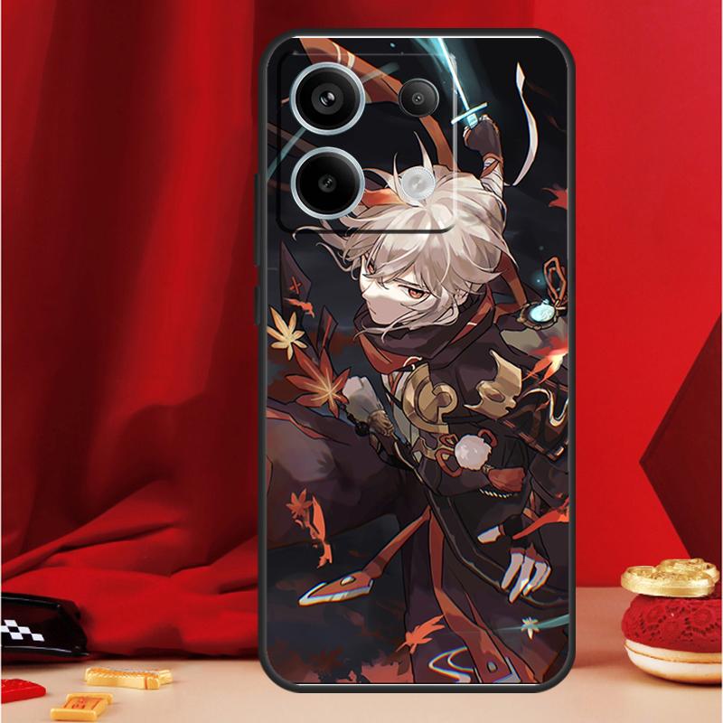 

Genshin Impact Kaedehara Kazuha Case For Xiaomi Redmi Note 9 10 11 12 13 Pro Plus 9S 10S 11S 12S Redmi 12 10C 9C 13C Coque Redmi 9C
