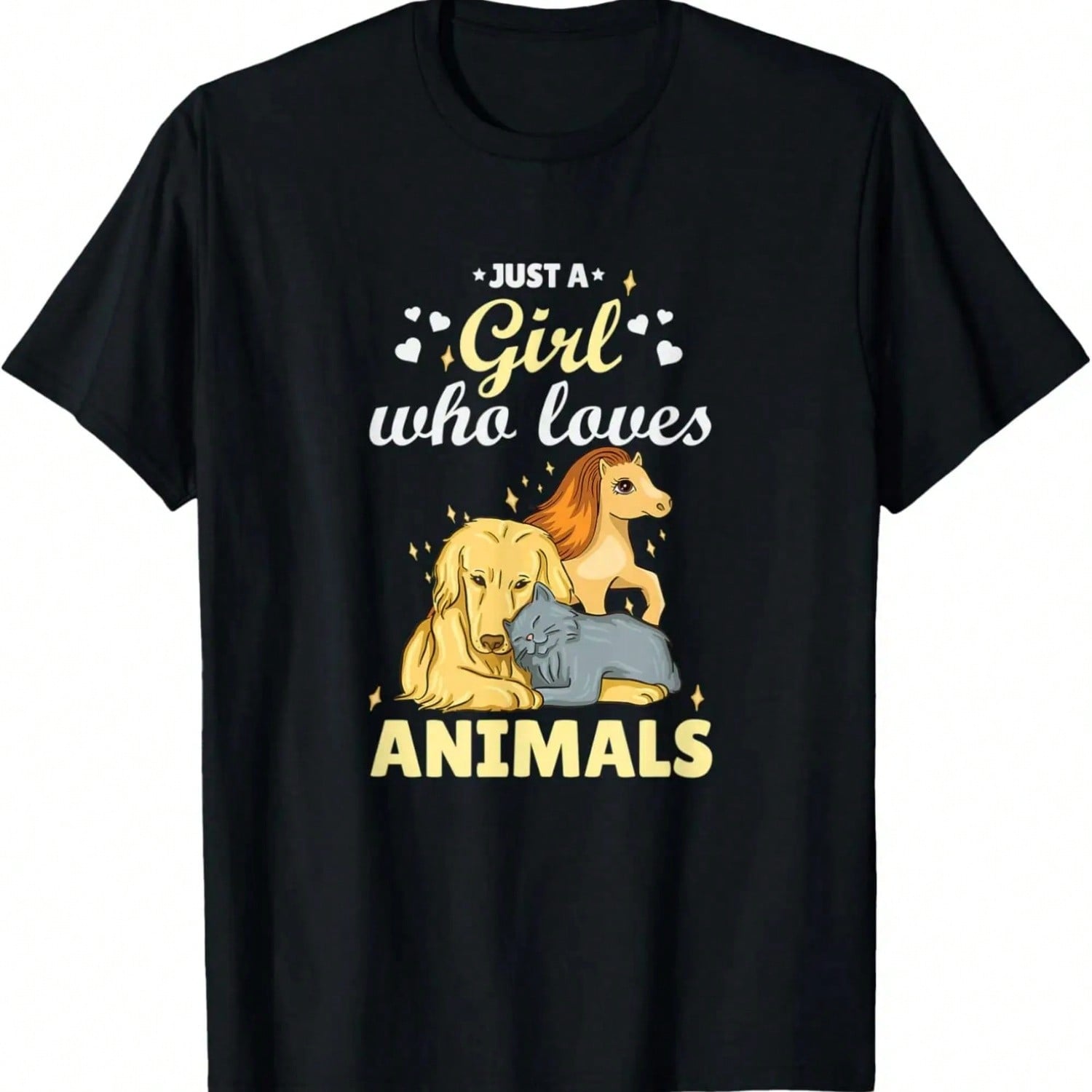 Rainbow Mother  Horse Love Colorful Horse Family T-Shirt S