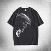 T-shirt di un marchio di moda di alta gamma con stampa di un disegno di Gesù