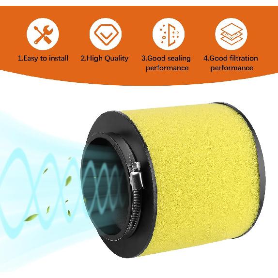 Air Filter For Honda Foreman 450 400 Fourtrax 300 TRX450ES TRX300 TRX300FW TRX400FW TRX450S TRX450FE TRX450FM 17254-HC5-900 1992 1993 1994 1995 1996