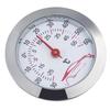 Mini Car Dashboard Thermometer Portable Vehicle Thermometer Round Temperature Gauge Meter Car Home Decoration