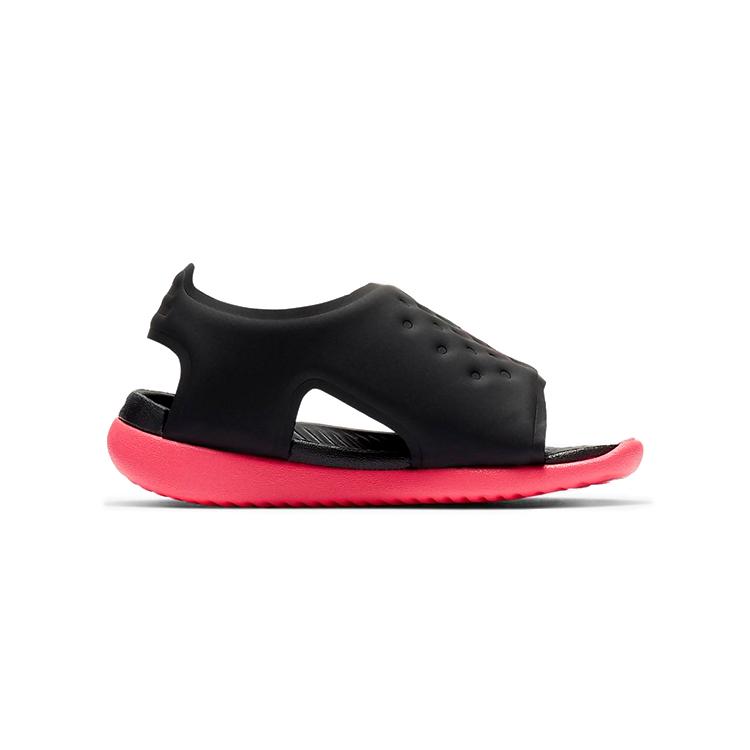 Nike Sunray Adjust 5 Low top Toddler Shoes Black Pink Infant And Toddler AJ9077-002