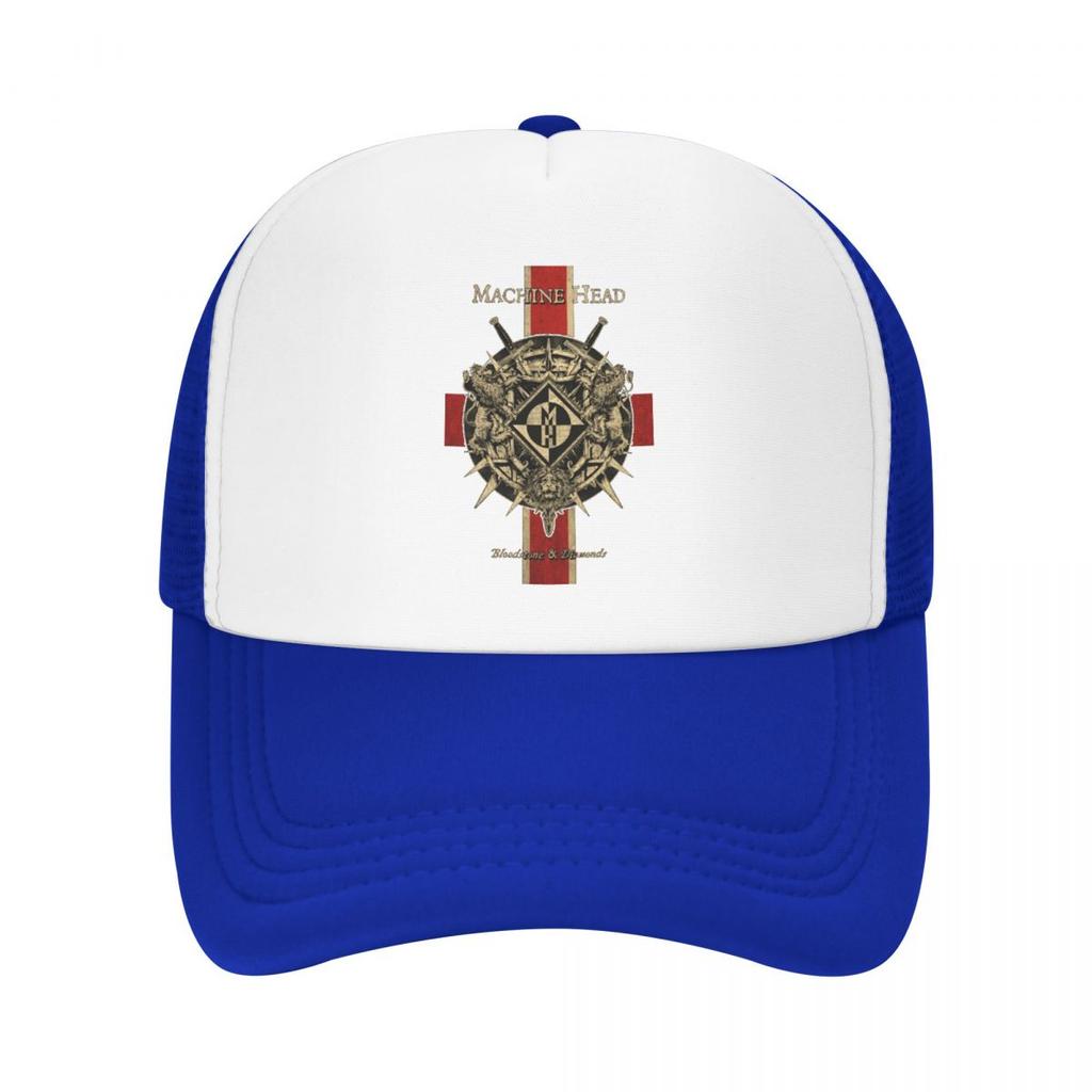 Machine Head Trending Baseball Caps Mesh Hats Sun Caps Peaked Adult Caps