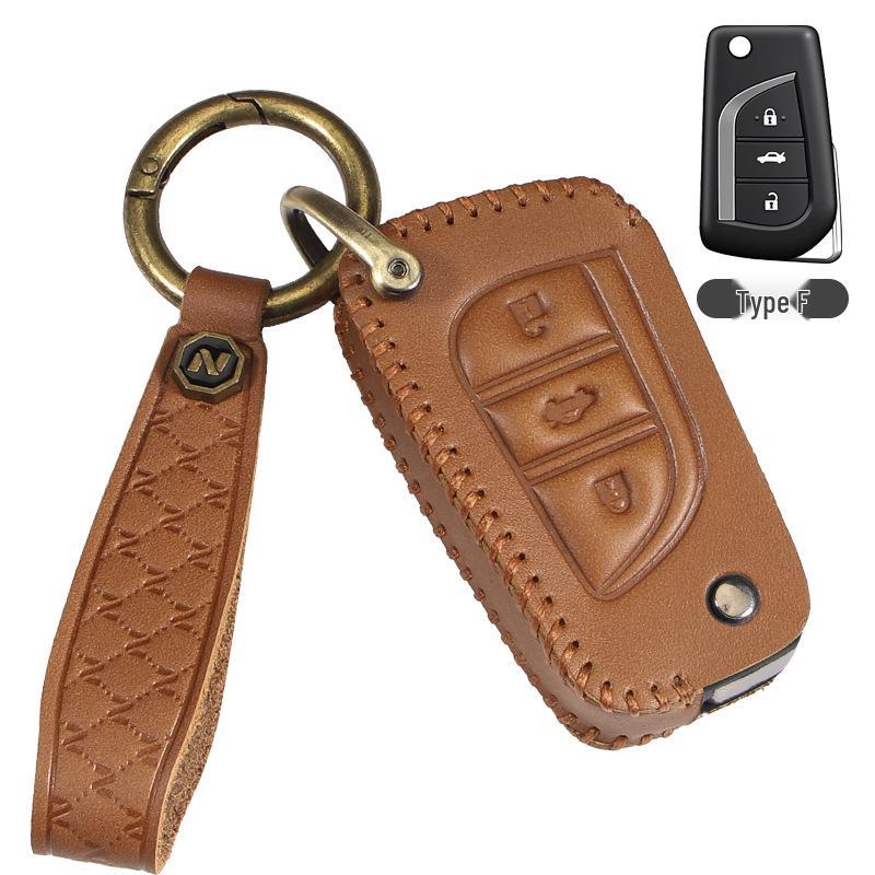 Toyota Key Cover for Camry, Corolla, RAV4, Levin, Frontlander, Avalon, and Wildlander Buckle
