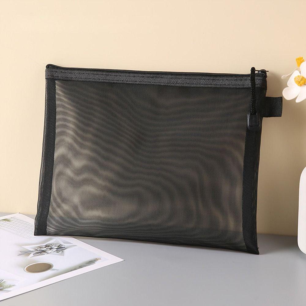 Document Organiser Document Folder Paper Organizer File Organizer File Folders Pouch  Test Paper 23.5x17.2cm чёрный