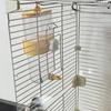 Wall Mount Bird Water Drinker No Drip with Scale Rabbit Water Dispenser 360ML with Spigot Spout Pet Hanging Feeder for Bird Cage