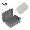 Leak-Proof Silicone Travel Soap Case with Drainage Lid Compact Design Portable Bar Soap Container Soap Holder