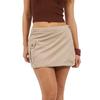 Womens/Ladies Wrap Mini Skirt