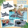 Inflatable Pool Float, Realistic Pool Toy With Handles, Summer Water Floats For Adults & Kids, Beach & Pool Party Decorations