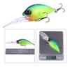 Señuelo de pesca Hengjia 1 Uds 12cm 20g Wobbler Artificial Deep Diver Crankbait con gancho