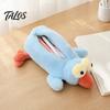 Funny Bird Pencil Case Plush Case, Creative Fluffy Bag, Cute Shape Three-dimensional Stationery Storage Expression Pen Pouch for Students And